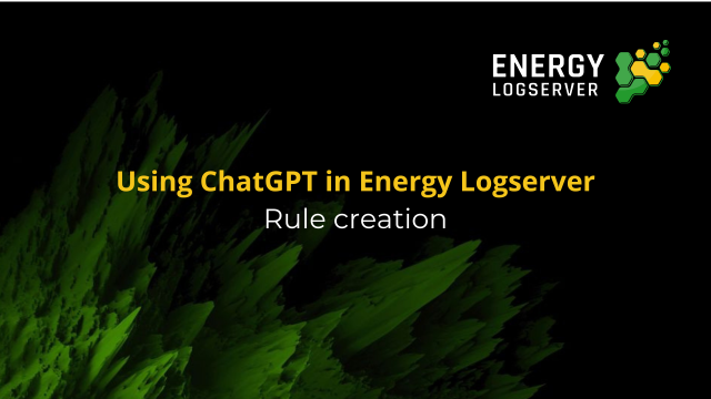 Using ChatGPT in Energy Logserver (1)